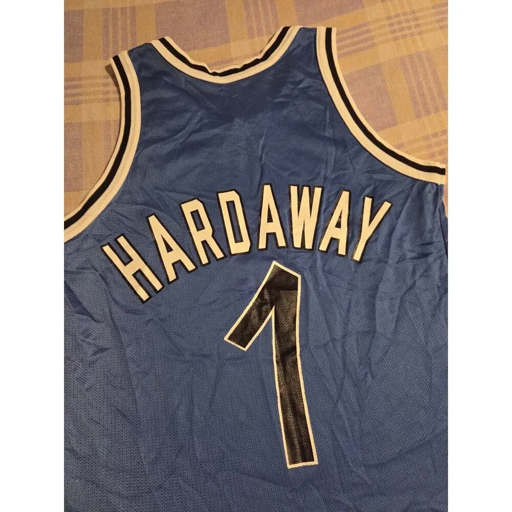Vintage NBA Orlando Magic Penny Hardaway #1 Champion Jersey Size 36 90s Away - Picture 9 of 9